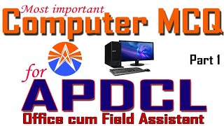APDCL EXAM 2018 /APSC 2018 /COMPUTER MCQ'S /MOST EXPECTED QUESTIONS /ALSO FOR OTHER STATE EXAMS