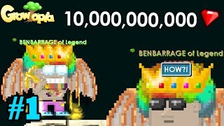 Growtopia | Road to 10 Million Gems Episode 1
