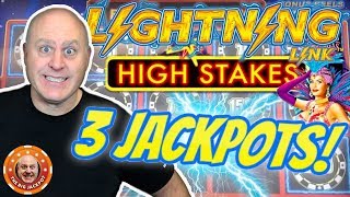 ⚡3 HIGH LIMIT JACKPOT$! ⚡Lightning Link High Stakes at $75 a Spin!  ?