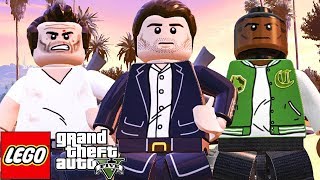 Trevor, Franklin e Michael do GTA 5 (MOD) LEGO Marvel's Avengers (LEGO Marvel Vingadores)