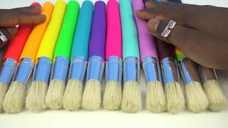 DIY How To Make Play Doh Paint Brush Modelling Clay Popsicles Learn Colors Mighty Toys