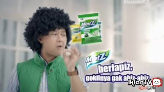 Iklan Permen Mintz edisi Ronal Surapradja