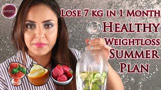 How To Lose Weight This Summer? | Lose 10kg Weight With Ice Cream Sorbet, Ginger And Lemon Water
