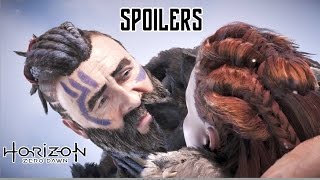 Horizon Zero Dawn - Rost Saves Aloy - Epic Scene - Huge Spoilers