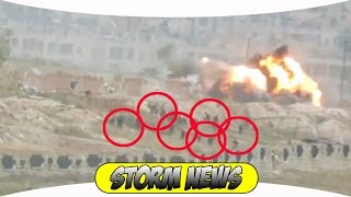 СИРИЯ БАРМАЛЕИ ШТУРМУЮТ ПАРК АТТРАКЦИОНОВ РЕАЛЬНЫЙ БОЙ