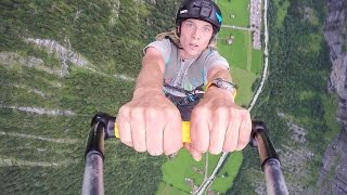 GoPro Awards: Rope Swing Paragliding the Swiss Alps