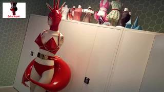 Workshop sculptured and inflatable latex objects and clothing!