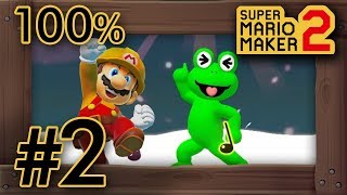 Super Mario Maker 2 - Story Mode Part 2 - 100% Walkthrough