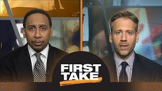 Stephen A. and Max react to Warriors' Game 4 loss to Spurs | First Take | ESPN