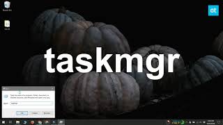 How To Run Apps From The Task Manager On Windows 10