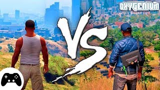 СРАВНЕНИЕ GTA 5 vs. WATCH DOGS 2 (PS4) - Оксигениум - Oxygen1um