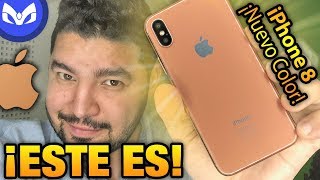 iPhone X GOLD BLUSH NUEVO COLOR DUMMY
