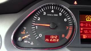 Audi A6 зависают обороты