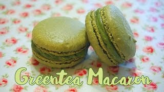 ♥ 녹차 마카롱 [ Green tea Macaron ] ♥