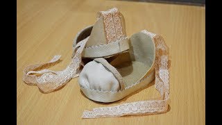 Как сделать обувь для куклы / How to make Doll Shoes
