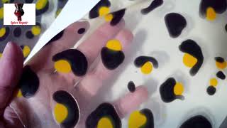 Transparent leopard  latex