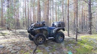 Путешествия на квадроциклах.  Светлояр 160 км. Часть 1