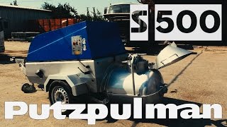 Пневмонагнетатель / Растворонасос Putzpulman S500