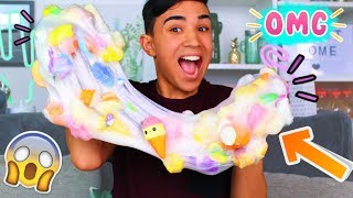 SLIME XXL AVEC DES BALLES ANTI STRESS ?!! JustJonathan