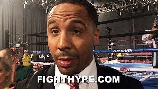 ANDRE WARD REACTS TO GVOZDYK "ABRUPT ENDING" TKO WIN; QUESTIONS IF HE HAS "OTHER GEAR MENTALLY"