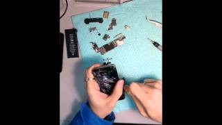 Убийца iPhone 4s замена дисплея полная разборка Apple