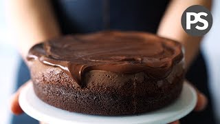 CHEESECAKE DE CHOCOLATE SIN HORNO | Alto en proteínas y sin lácteos  | (VEG)