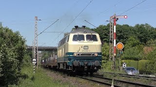 Deutsche Bundesbahn vom feinsten (u.a. mit Lollo, 181 201) (4K)
