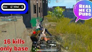 Realme c3 Pubg mobile gameplay | Only 10 min 16 kills Solo vs squad | Destroyed gaming