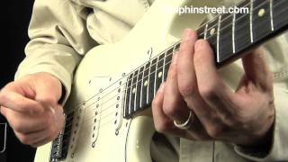 Raking the strings lesson