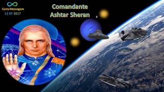 Mensagem do Comandante Ashtar Sheran em 13-07-2017