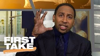 Stephen A. Smith calls out John Wall, says 'shut the hell up' | First Take | ESPN