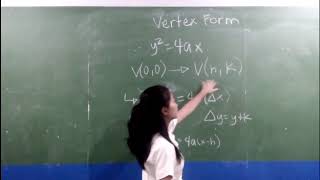 Conic Sections: The Derivation of Standard and General Equation of Parabola and its Examples.