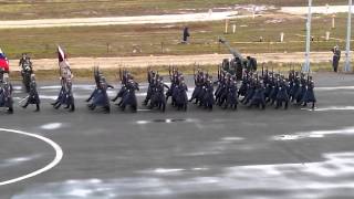 Интерполитех 2013 Спецназ ВВ Марш роты почетного караула