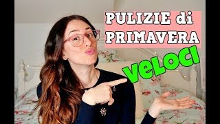 PULIZIE di PRIMAVERA VELOCI - La Mia ORGANIZZAZIONE Infallibile!
