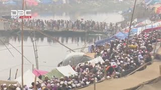 টঙ্গীর তুরাগ তীরে চলছে বিশ্ব ইজতেমার প্রথম পর্বের দ্বিতীয় দিন