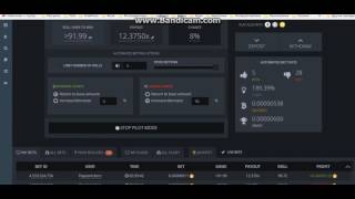 Bitsler automate strategy start  3000 satoshi go to 1 Bitcoin Битслер стратегия на автомате