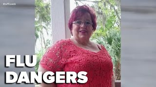 19-year-old warns of flu dangers after grandmother's sudden death