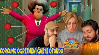 KORKUNÇ ÖĞRETMEN İĞNEYE OTURDU  | SCARY TEACHER