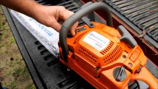 Husqvarna 440 unboxing