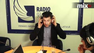 Mix TV: Андрис Жагарс в передаче "Личное утро"