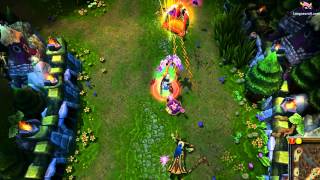 Leaguecraft Skin Spotlight: Blight Crystal Varus - League of Legends LoL