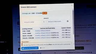 BitConnect full tutorial and $100 loan (Where and how to start earning money)