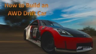 Forza Horizon 3 How To Build an AWD Drift Car!!!