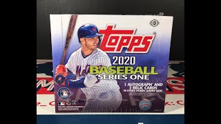 2020 Topps Baseball Jumbo Hobby Box Break