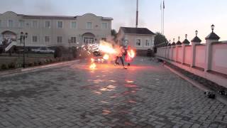 Фаер-шоу Руский стиль "Барыня"