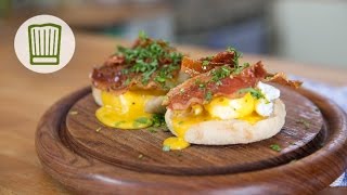 Eggs Benedict - Eier Benedict bei Fabios Kochschule #chefkoch