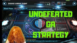 Undefeated GA Strategy - Red Paper Clip Strat - 3s / 5s / FT Darth Revan