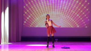 Дарья Ким. 8 Марта. 2015. песня "А мне бы петь и танцевать" 11 лет.