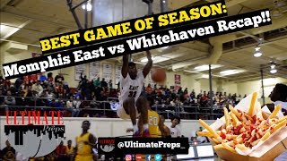 OVERTIME THRILLER: ESPN #1 James Wiseman & East Mustangs vs Whitehaven Tigers | Game Recap!!
