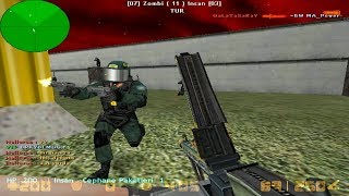 COUNTER STRIKE 1.6 - ZOMBIE ESCAPE - WORLD WAR Z - 2 Maps: zm_isla_escape_lg, ze_potc_fabi (edited)